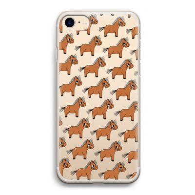 Pony: iPhone 7 Transparant Hoesje