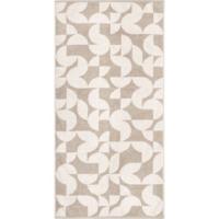 Cawö Cawo Studio gemustert 6251 Handdoek 50x100 leinen