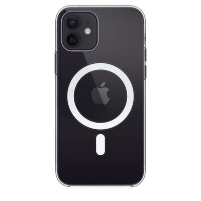 Lunso - Acryl Magsafe Softcase hoes - iPhone 12 Mini - Transparant