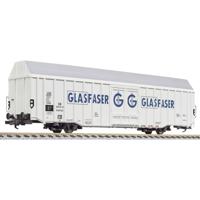 Liliput L235801 H0 grote goederenwagen Hbbks glasvezel van de DB Glasvezel - thumbnail