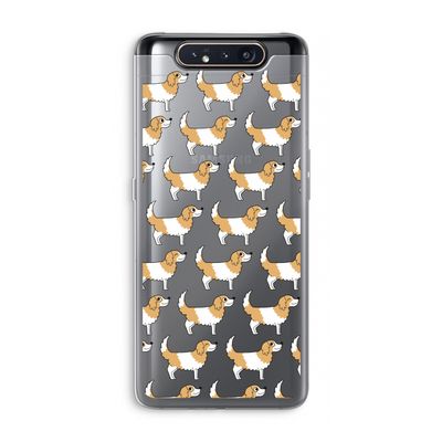 Doggy: Samsung Galaxy A80 Transparant Hoesje