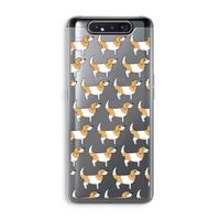 Doggy: Samsung Galaxy A80 Transparant Hoesje