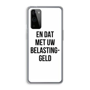 Belastinggeld: OnePlus 9 Pro Transparant Hoesje