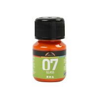 Creativ Company Permanente glasverf - oranje, 30ml