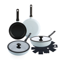 Enjoy Light Blue 4 pc set + Panbeschermers