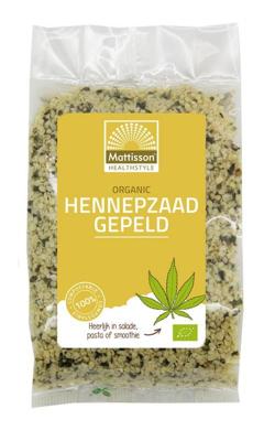 Mattisson Hennepzaad gepeld navulzak bio 250 Gram