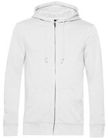 B&C BCWU35B Organic Zipped Hood Jacket - thumbnail