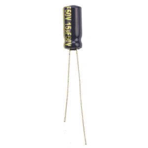 Panasonic EEU-FC1H150 Elektrolytische condensator Radiaal bedraad 2 mm 15 µF 50 V 20 % (Ø) 5 mm 1 stuk(s)