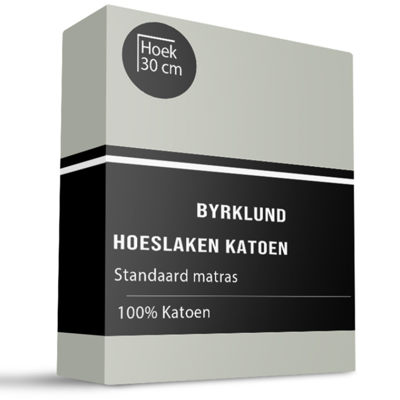 Hoeslaken - Katoen - 80x200 cm - Keuze Uit Meerdere Kleuren - Byrklund - Dekbed-Discounter.nl