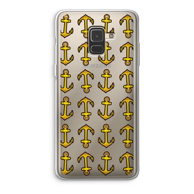 Musketon Anchor: Samsung Galaxy A8 (2018) Transparant Hoesje