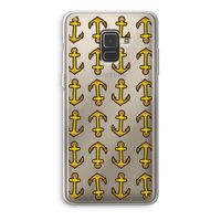 Musketon Anchor: Samsung Galaxy A8 (2018) Transparant Hoesje