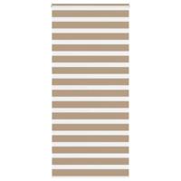 VidaXL Zebra blind 95x230 cm stofbreedte 90,9 cm polyester zandbruin