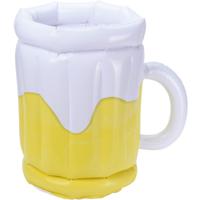 Opblaasbare drankjes/bier koeler - bierglas vorm - 42 cm - thumbnail