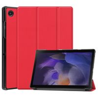 3-Vouw sleepcover hoes - Samsung Galaxy Tab A8 (2021) - Rood