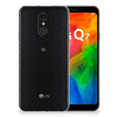 LG Q7 | TPU bumper | Stripes Dots