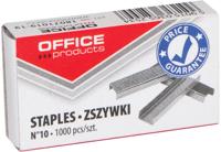 OFFICE products nietjes n° 10, verzinkt, doosje van 1000 stuks OFFICE products nietjes n° 10, verzinkt, doosje van 1000 stuks