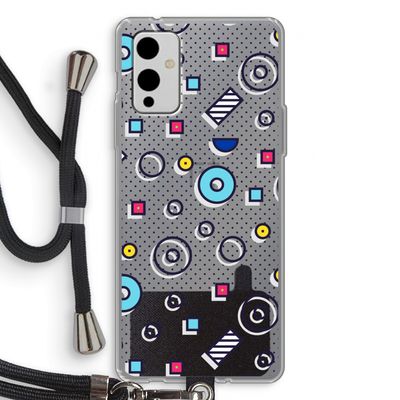 8-bit N°9: OnePlus 9 Transparant Hoesje met koord