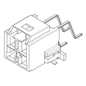 Molex 2035552026 Male behuizing (board) Totaal aantal polen: 6 Rastermaat: 6.50 mm Inhoud: 1 stuk(s) Tape