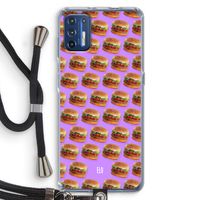 Giants: Motorola Moto G9 Plus Transparant Hoesje met koord