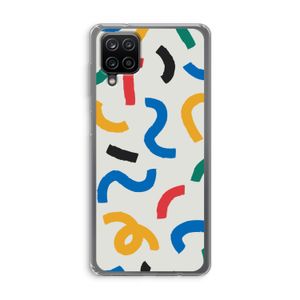 Illustratieve pop 2: Samsung Galaxy A12 Transparant Hoesje