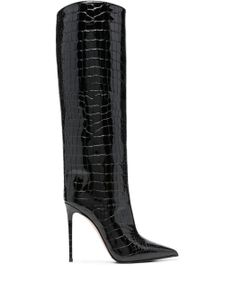 Le Silla bottes Eva 120 mm à bout pointu - Noir