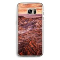 Mars: Samsung Galaxy S7 Edge Transparant Hoesje