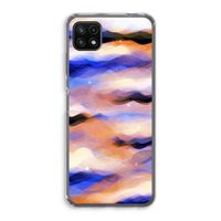Donkere Wolken: Samsung Galaxy A22 5G Transparant Hoesje