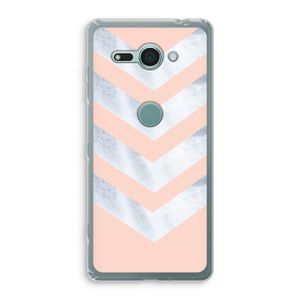 Marmeren pijlen: Sony Xperia XZ2 Compact Transparant Hoesje
