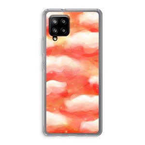 Lichte Wolken: Samsung Galaxy A42 5G Transparant Hoesje