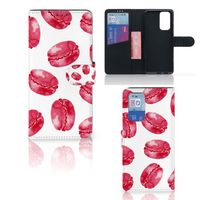 OnePlus 9 Pro Book Cover Pink Macarons