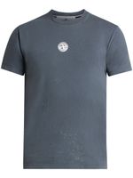 Stone Island t-shirt en coton à logo imprimé - Gris