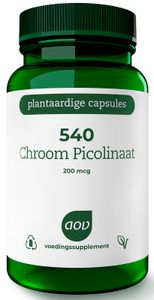 AOV 540 Chroom Picolinaat 200mcg Vegacaps