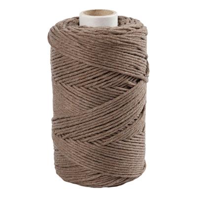 Creativ Company Macrame koord lichtbruin, 198m