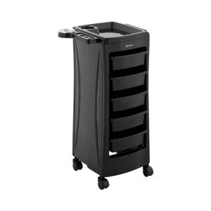 Kappers trolley - 10 kg - 5 lades - föhnhouder - 485 x 380 mm Plank