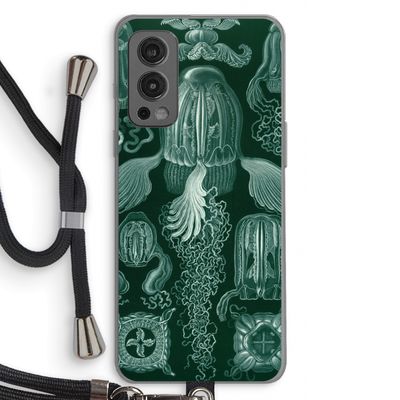 Haeckel Cubomedusae: OnePlus Nord 2 5G Transparant Hoesje met koord