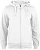 Clique 021014 Basic Active Hoody FZ - Wit - M