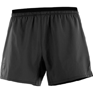 Salomon Cross 5 shorts no liner heren - ZWART - Heren