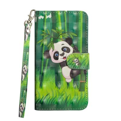 3D-schilderij patroon gekleurde tekening horizontale Flip TPU + PU lederen draagtas met houder & kaartsleuven & portemonnee voor Xiaomi Redmi Y3 (bamb