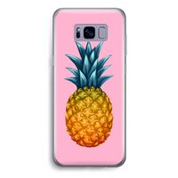 Grote ananas: Samsung Galaxy S8 Plus Transparant Hoesje