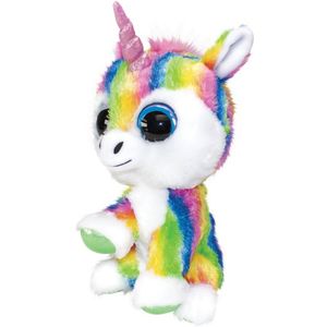 Lumo Stars knuffel Lumo Unicorn Dream multicolor 15 cm