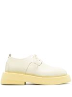 Marsèll derbies lacées en cuir 60 mm - Jaune