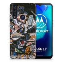 Motorola Moto G8 Power Lite | Siliconen hoesje | met foto Badges