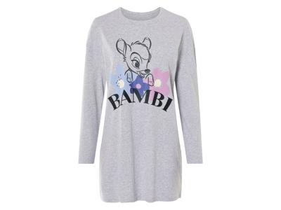 Dames shirt Disney (grijze Bambi, S (36/38))