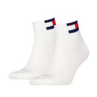 Tommy Men Uni Flag Quarter Sock 2 stuks