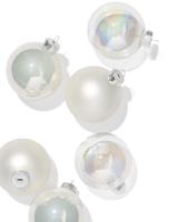 HEMA Kerstballen set 7.2cm glas parel - 6 stuks (gebroken wit)