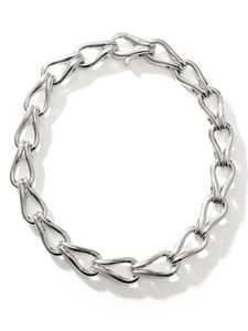 John Hardy collier Surf Link en argent Sterling