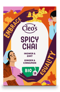 Cleo&apos;s Spicy Chai Ginger & Cinnamon Bio