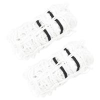 VidaXL Hooinetten 2 st 75x50 cm rond polypropeen wit