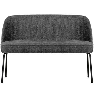 BePureHome Vogue eetkamerbank structure velvet mountain