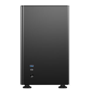 Jonsbo A4 Black Mini-tower PC-behuizing, Gaming-behuizing Zwart